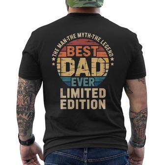 Il Miglior Papà Diempre In Edizione Limitataintage T-shirt da uomo con stampa posteriore - Novitaregali