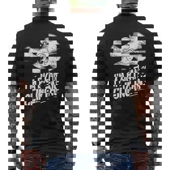 I’M A Big Fan Of Ceiling Fans Pun Men's T-shirt Back Print | Mazezy