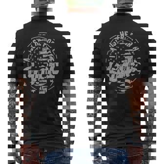 I'm Just Here For The Snacks American Football Men's T-shirt Back Print | Mazezy