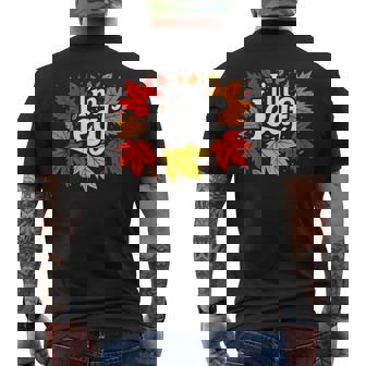 I'm Leaf Adult Halloween Matching Couples Costume Men's T-shirt Back Print - Monsterry