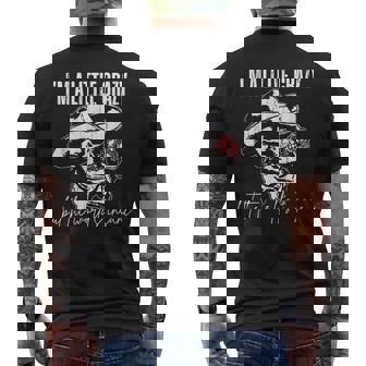 I'm A Little Crazy But This World's Insane Men's T-shirt Back Print | Seseable UK