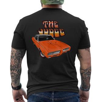 I'm Not Old I'm A Classic Gto 69 Gto Judge Orange Small Black Men's T-shirt Back Print - Thegiftio UK