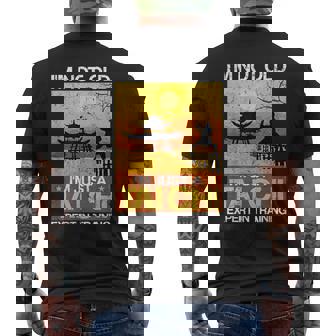 I'm Not Old I'm Just a Tai Chi Expert In Training Men's Back Print T-Shirt | Mazezy