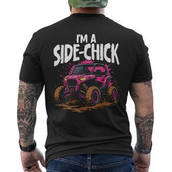 I'm A Side Chick Sxs Utv Men's T-shirt Back Print - Thegiftio UK