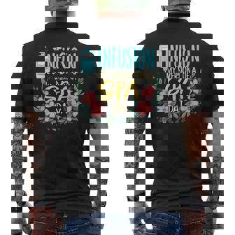 Infusion Day Spoonie Chronic Illness Awareness Support Men's T-shirt Back Print - Monsterry