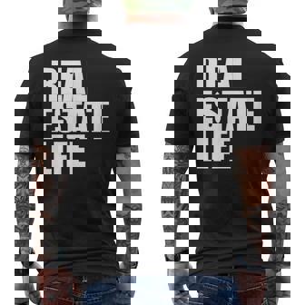 Inicio Broker Inversión Inmobiliaria Divertidaida Inmobiliaria Camiseta Hombre Estampado Espalda - Regaloses