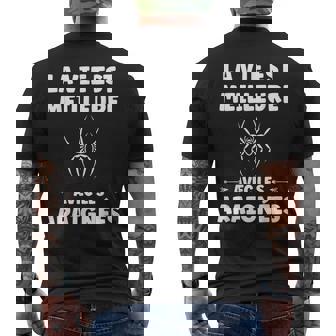 Insecte Humour Laie Est Meilleure Avec Une Araignée T-shirt imprimé au dos - Cadeauxyz