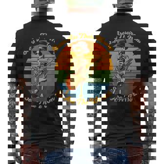 Their Bones Are Their Money I Think You Should Leave Men's T-shirt Back Print | Seseable UK