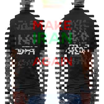 Make Iran Great Again Miga Make Iran Great Again Men's T-shirt Back Print | Seseable FR