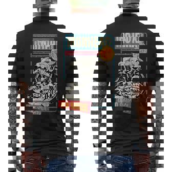 Ironhead Old School Hd Pin Up Retro Motorcycle Sportster Hot Men's T-shirt Back Print | Seseable UK