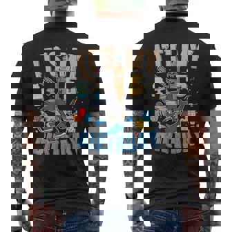 It's My 5Th Birthday Tung Tung Tung Sahur Tralalero Tralala Men's T-shirt Back Print - Thegiftio