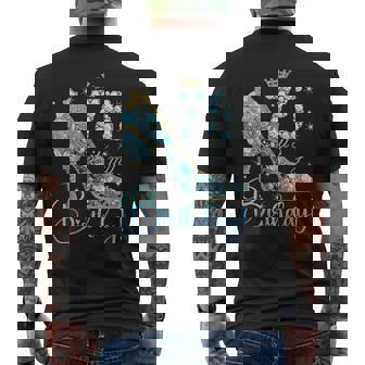 It's My 75Th Birthday Queen Diamond Crown 75 Year Old Men's T-shirt Back Print | Seseable UK