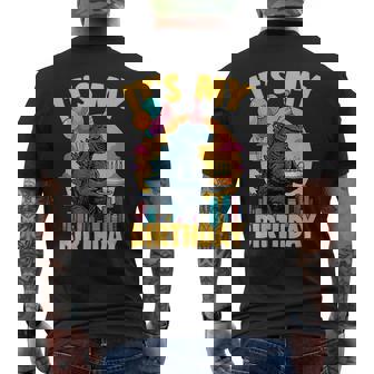 It's My Birthday Kaiju Birthday Party Japan Monster Men's T-shirt Back Print - Seseable