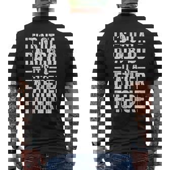 It's Not A Dad Bod It's A Father Figure Fathers Day Dad Men's T-shirt Back Print - Monsterry