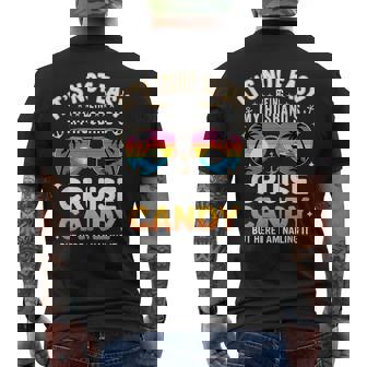 It's Not Easy Being My Husband's Cruise Candy Men's T-shirt Back Print | Seseable FR