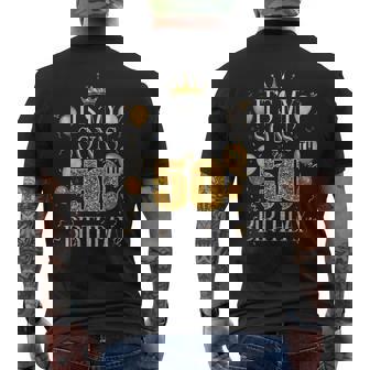 It's My Son's 50Th Birthday Happy Birthday 50 Years Old Men's T-shirt Back Print - Thegiftio