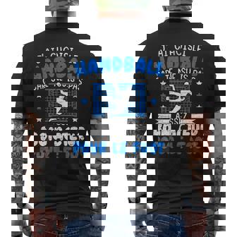 J'ai Choisi Le Handball Humour Cadeau France Handball T-shirt imprimé au dos - Cadeauxyz