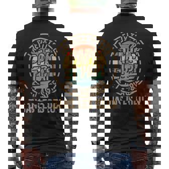 J'ai Deux Titres Papa Et Papi Et J'assure Papy T-shirt imprimé au dos - Cadeauxyz