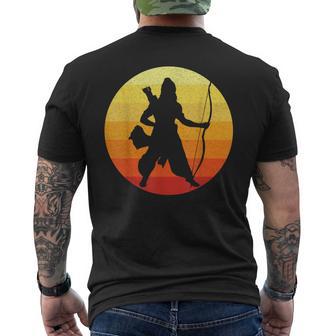 Jai Shri Ram Lord Rama Hindu God Men's T-shirt Back Print - Thegiftio UK