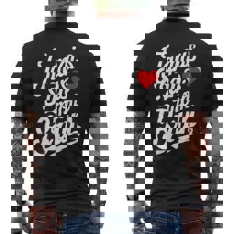 Jamaisans Mon Brun Amoureux Couple Humouraintalentin T-shirt imprimé au dos - Cadeauxyz