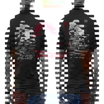 Japanese Car Tshirt Men JDM Japan Street Racing Streetwear Men's Back Print T-Shirt | Mazezy