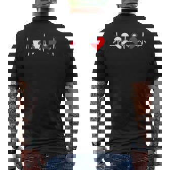 Japanese Flag Taiwanese Flag Heart 台湾の遺産 台湾のルーツ 日本の国旗 台湾の国旗 メンズTシャツ バックプリント - Kawaiitshirt