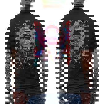 Japanese Streetwear Cyberpunk Y2k Retro Techwear Manga Anime Men's T-shirt Back Print | Mazezy