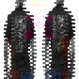 Japanese Streetwear Robot Cyberpunk Y2k Techwear Manga Anime Men's T-shirt Back Print - Monsterry