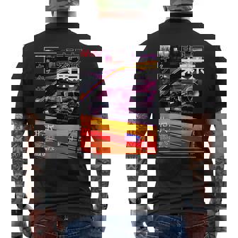 Japanese Tokyo Cyberpunk Art Streetwear Retro Graphic Tee Men's Back Print T-Shirt | Mazezy