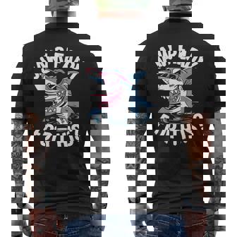 Jaw Ready For This Shark Lover Ocean Wildlife Men's T-shirt Back Print - Monsterry