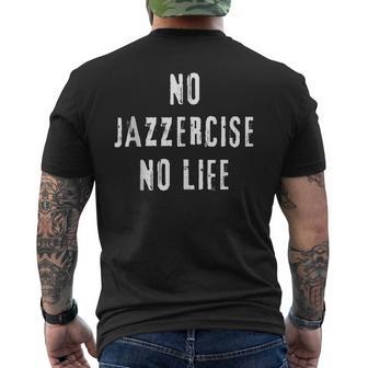 Jazzercise Dance Fitness Workout Groove Fun Men's T-shirt Back Print - Thegiftio UK