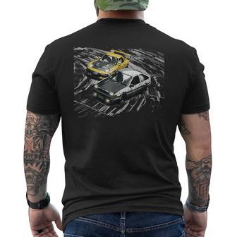 Jdm Cartreet Drift Race 86S Fd Estilo Anime Camiseta Hombre Estampado Espalda - Regaloses