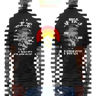 Je Me Barre En Montagne Cadeau Humour Nature Alpinisme T-shirt imprimé au dos - Cadeauxyz