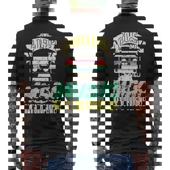 Je Collectionne La Musique Phrase K7 Drôle T-shirt imprimé au dos - Cadeauxyz