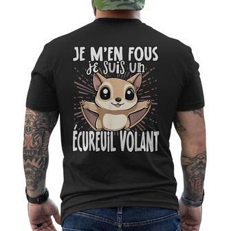 Je M'en Fous Jeuis Un Écureuilolant Écureuilolant T-shirt imprimé au dos - Cadeauxyz