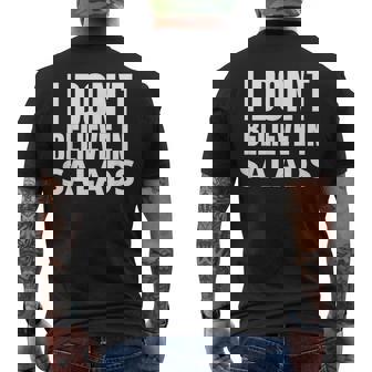 Je Ne Crois Pas Auxaladesalle Deport Amusante Poururpoids T-shirt imprimé au dos - Cadeauxyz