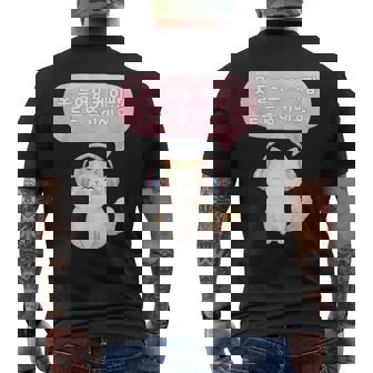 Je Ne Peux Pas T'entendre J'écoute De La K-Pop Hangul Coréen T-shirt imprimé au dos - Cadeauxyz