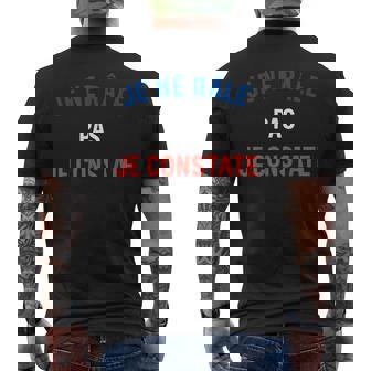 Je Ne Râle Pas Je Constate Humour Français Citation Drôle T-shirt imprimé au dos - Cadeauxyz