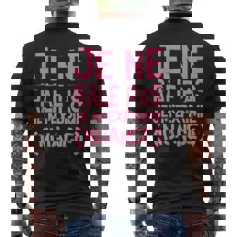 Je Ne Râle Pas Je M'exprime Nuance Humour Féminin T-shirt imprimé au dos - Cadeauxyz