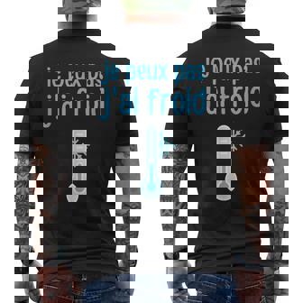 Je Peux Pas J'ai Froid T-shirt imprimé au dos - Cadeauxyz