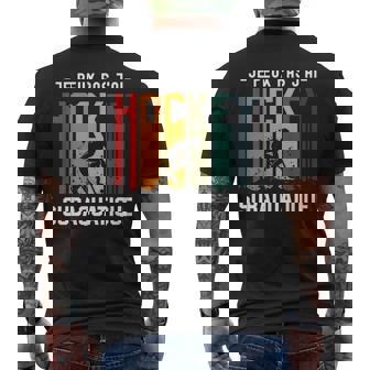 Je Peux Pas J'ai Hockeyubaquatique Humour Hockey Coach T-shirt imprimé au dos - Cadeauxyz