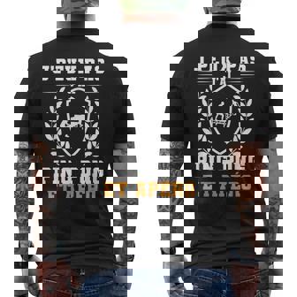 Je Peux Pas J'ai Ping Pong Et Apéro Humour T-shirt imprimé au dos - Cadeauxyz