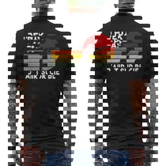 Je Peux Pas J'ai Tirur Cible Humour Tireurportif T-shirt imprimé au dos - Cadeauxyz