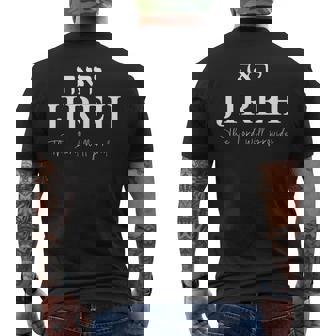 Jehovah Jireh The Lord Will Provide Hebrew God Small Black Men's T-shirt Back Print - Thegiftio