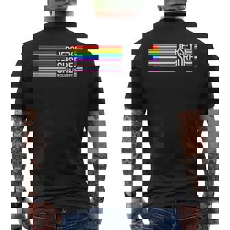 Jersey Shore Roller Derby Pride Tank Top Men's Back Print T-Shirt | Mazezy