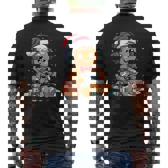 Jeu De Noël Amusant En Pain D'épices Pour Hommes Garçons Et Enfants T-shirt imprimé au dos - Cadeauxyz