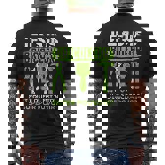 Jeuis Bricoleur Artisanal Outillage Cadeau Bricolage T-shirt imprimé au dos - Cadeauxyz