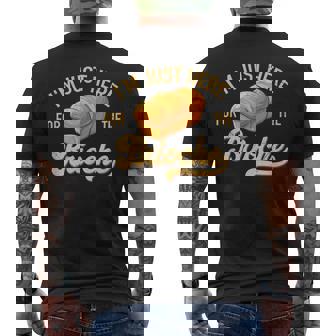 Jeuis Juste Là Pour Le Culinaire Rétro De La Brioche T-shirt imprimé au dos - Cadeauxyz