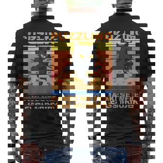 Jigsaw Puzzle Cat Puzzler Puzzle Lover Men's T-shirt Back Print - Thegiftio