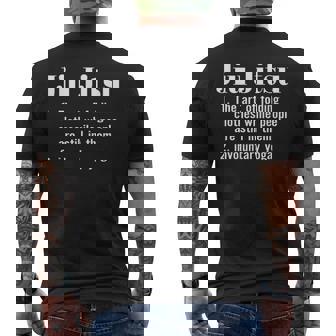 Jiu Jitsu Definition Sayings Martial Arts Men's Back Print T-Shirt | Mazezy